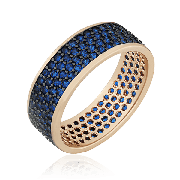 Серебряное кольцо дорожка с фианитами 024879 детальное изображение ювелирного изделия Серебряные кольца Серебряное кольцо дорожка с фианитами 024879 детальное изображение ювелирного изделия Серебряные кольца