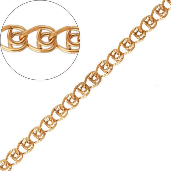 Золотий ланцюг Лав 9600501-2 детальне зображення ювелірного виробу