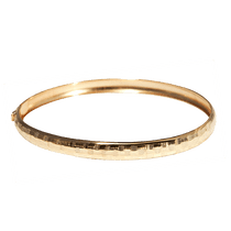 обзорное фото Золотой браслет жесткий 820045 Золотой браслет кольцом обзорное фото Золотой браслет жесткий 820045  Золотой браслет кольцом