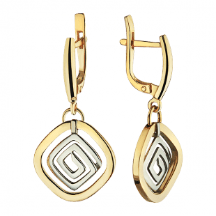 Золотые серьги 1,72,0367 детальное изображение ювелирного изделия Золотые серьги с английским замком Золотые серьги 1,72,0367 детальное изображение ювелирного изделия Золотые серьги с английским замком