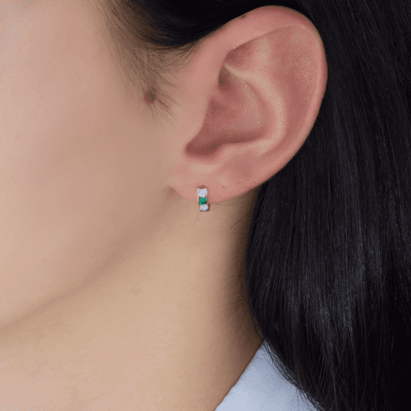 Детские серьги с цирконием 024071 купить Детские серьги с цирконием 024071 купить