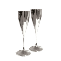 обзорное фото Комплект серебряных бокалов 031432 Наборы столового серебра обзорное фото Комплект серебряных бокалов 031432  Наборы столового серебра