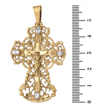 обзорное фото Золотой крестик 1,4,0797  Золотые крестики