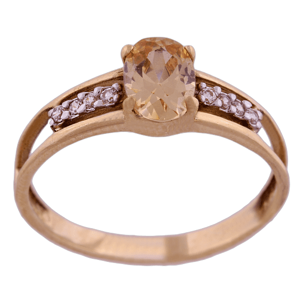 Золотое кольцо с цирконием 18307 детальное изображение ювелирного изделия Золотые кольца с фианитом Золотое кольцо с цирконием 18307 детальное изображение ювелирного изделия Золотые кольца с фианитом