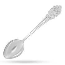 обзорное фото Серебряная ложка с узором 034679 Серебряные ложки обзорное фото Серебряная ложка с узором 034679  Серебряные ложки