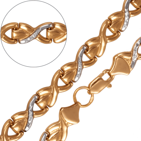 Золотой браслет Ролекс 33 детальное изображение ювелирного изделия Золотой браслет Ролекс Золотой браслет Ролекс 33 детальное изображение ювелирного изделия Золотой браслет Ролекс