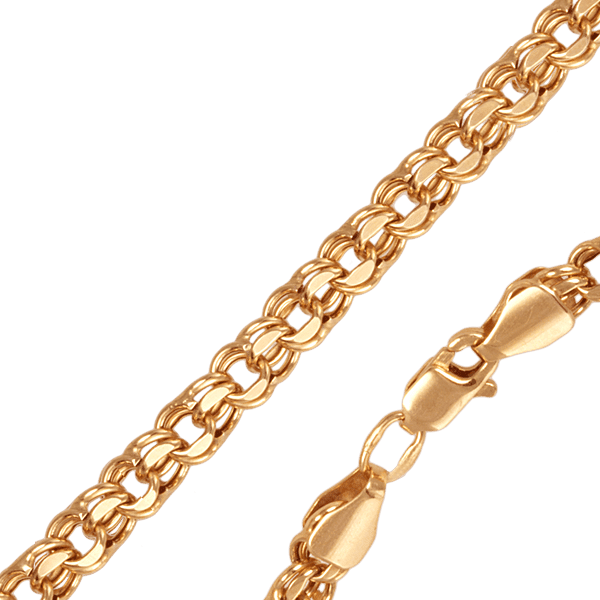 Золотая цепочка Бисмарк 14604 детальное изображение ювелирного изделия Золотые цепочки плетение Бисмарк Золотая цепочка Бисмарк 14604 детальное изображение ювелирного изделия Золотые цепочки плетение Бисмарк