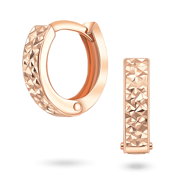 Золотые серьги кольца 029067 детальное изображение ювелирного изделия Золотые серьги без вставок Золотые серьги кольца 029067 детальное изображение ювелирного изделия Золотые серьги без вставок