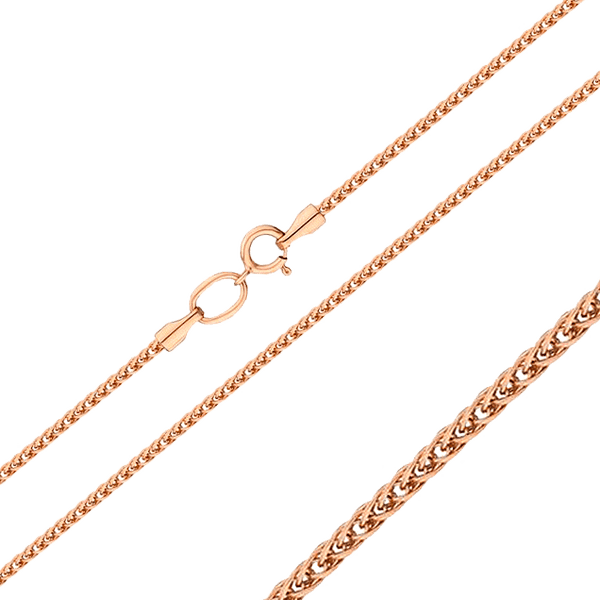 Золотая цепочка объемного плетения Колосок 033319 детальное изображение ювелирного изделия Золотые цепочки женские Золотая цепочка объемного плетения Колосок 033319 детальное изображение ювелирного изделия Золотые цепочки женские