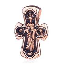 оглядове фото Православний хрест з чорнінням 024637