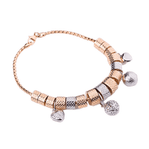 обзорное фото Золотой браслет без вставок 025225 Золотые браслеты без камней обзорное фото Золотой браслет без вставок 025225  Золотые браслеты без камней