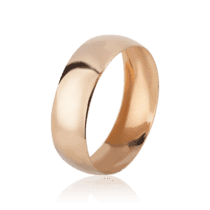 обзорное фото Золотое обручальное кольцо 11820  Классические обручальные кольца из золота