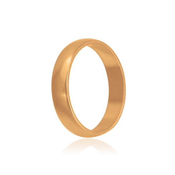 Обручальное кольцо из красного золота Классика 028611 детальное изображение ювелирного изделия Классические обручальные кольца из золота Обручальное кольцо из красного золота Классика 028611 детальное изображение ювелирного изделия Классические обручальные кольца из золота