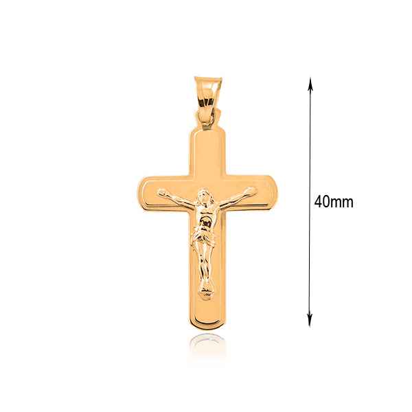 Золотой крест с Распятием