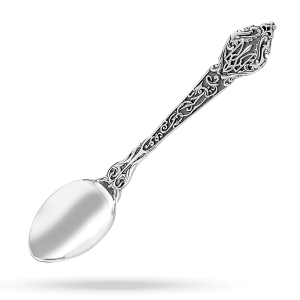 Серебряная чайная ложка Тризуб 030159 детальное изображение ювелирного изделия Серебряная чайная ложка Серебряная чайная ложка Тризуб 030159 детальное изображение ювелирного изделия Серебряная чайная ложка