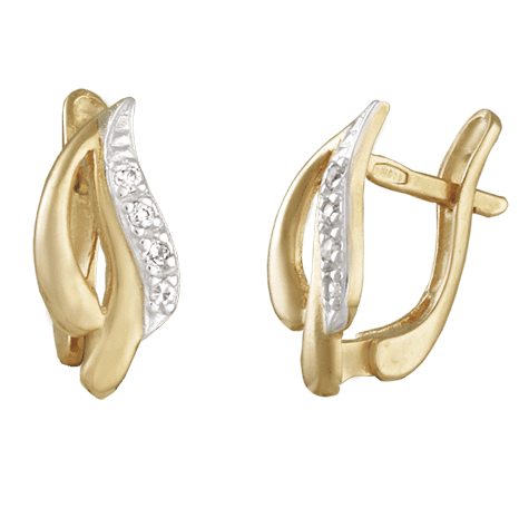 Серебряные серьги С3Ф/045 детальное изображение ювелирного изделия Серьги с позолотой Серебряные серьги С3Ф/045 детальное изображение ювелирного изделия Серьги с позолотой