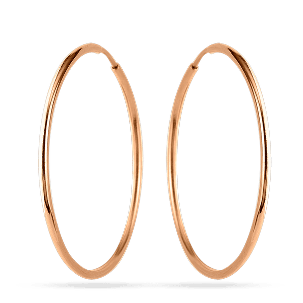 Золоті гладенькі сережки-кільця діаметр 3 см 040851 детальне зображення ювелірного виробу Золоті гладенькі сережки-кільця діаметр 3 см 040851 детальне зображення ювелірного виробу