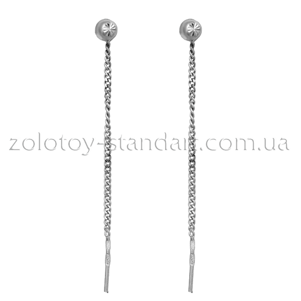 Серебряные серьги 86012 детальное изображение ювелирного изделия Серебряные серьги без вставок Серебряные серьги 86012 детальное изображение ювелирного изделия Серебряные серьги без вставок