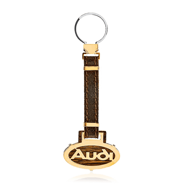 Золотой брелок с кожей марка авто Audi 036489 детальное изображение ювелирного изделия Брелок из золота Золотой брелок с кожей марка авто Audi 036489 детальное изображение ювелирного изделия Брелок из золота