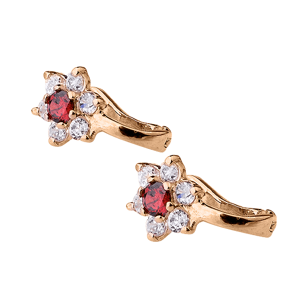 Серьги с фианитом. Фото Серьги с фианитом. Фото