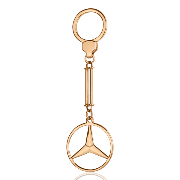 Золотой брелок Mercedes Золотой брелок Mercedes