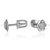 обзорное фото Серьги с бриллиантом s21219/1 Золотые серьги с бриллиантами обзорное фото Серьги с бриллиантом s21219/1  Золотые серьги с бриллиантами