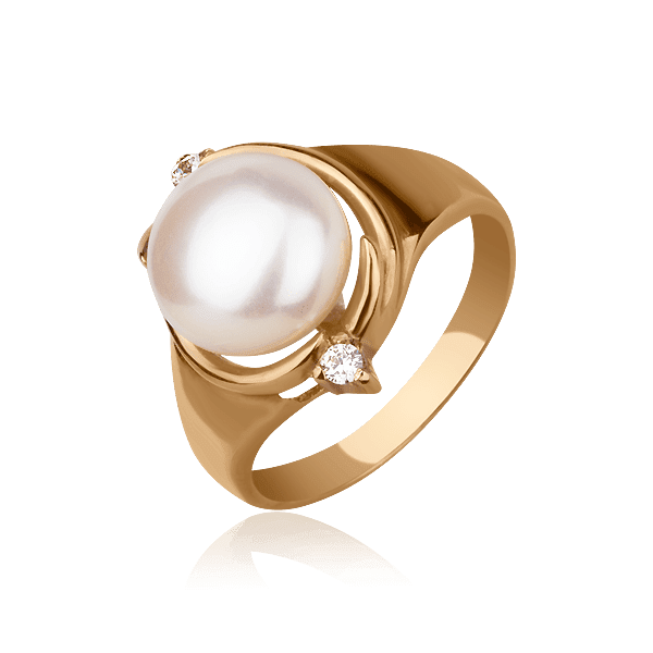 Золотое кольцо с жемчугом 338103 детальное изображение ювелирного изделия Золотые кольца с жемчугом Золотое кольцо с жемчугом 338103 детальное изображение ювелирного изделия Золотые кольца с жемчугом