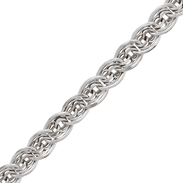 Cеребряная цепочка Нонна/бисмарк 11510 детальное изображение ювелирного изделия Серебряные цепочки