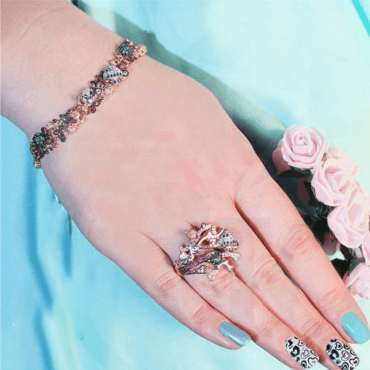 золотой браслет морской мир золотой браслет морской мир