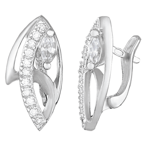 Серебряные серьги С2Ф/071 детальное изображение ювелирного изделия Серебряные серьги с камнями Серебряные серьги С2Ф/071 детальное изображение ювелирного изделия Серебряные серьги с камнями