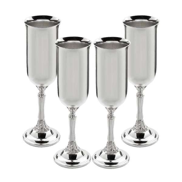 Набор серебряных фужеров 4 шт 036424 детальное изображение ювелирного изделия Наборы столового серебра Набор серебряных фужеров 4 шт 036424 детальное изображение ювелирного изделия Наборы столового серебра