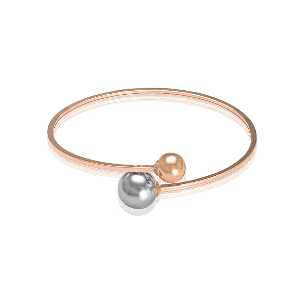 Браслет в стиле Dior из красного и белого золота 028507 детальное изображение ювелирного изделия Женские золотые браслеты