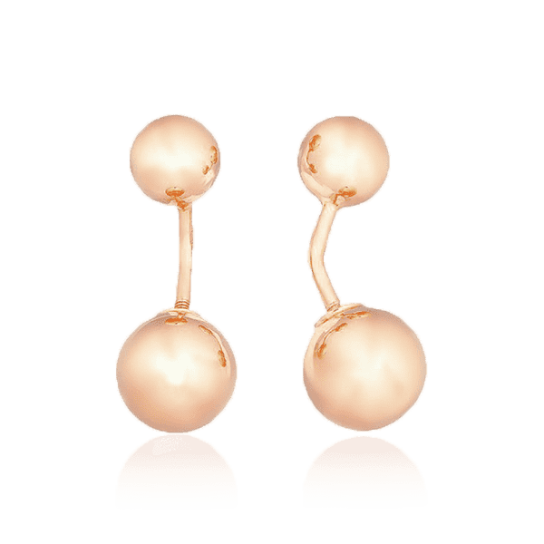 Золотые сережки пусеты в стиле Dior шарики 036802 детальное изображение ювелирного изделия Золотые серьги Золотые сережки пусеты в стиле Dior шарики 036802 детальное изображение ювелирного изделия Золотые серьги