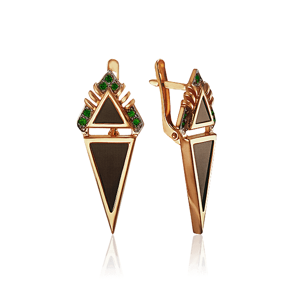 серьги золотые сс агатом фото серьги золотые сс агатом фото