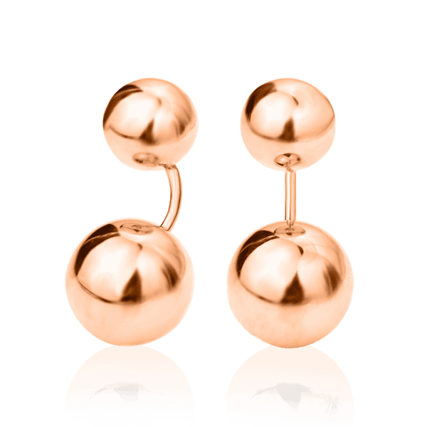 серьги шарики в стиле диор 