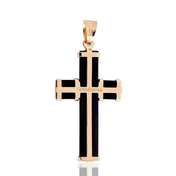 крестик золотой