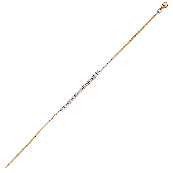 Золотой браслет на руку женский с фианитами 032316 детальное изображение ювелирного изделия Женские золотые браслеты Золотой браслет на руку женский с фианитами 032316 детальное изображение ювелирного изделия Женские золотые браслеты