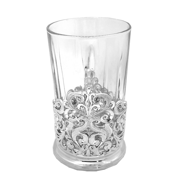 Срібний підсклянник з узором 035565 детальне зображення ювелірного виробу Срібний підсклянник з узором 035565 детальне зображення ювелірного виробу