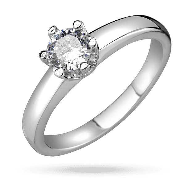 Серебряное кольцо с большим фианитом в крапанах 040231 детальное изображение ювелирного изделия Серебряные кольца с фианитом Серебряное кольцо с большим фианитом в крапанах 040231 детальное изображение ювелирного изделия Серебряные кольца с фианитом