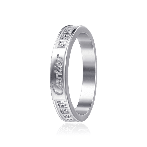 Серебряное кольцо с фианитами и надписью 026429 детальное изображение ювелирного изделия Серебряные кольца Серебряное кольцо с фианитами и надписью 026429 детальное изображение ювелирного изделия Серебряные кольца