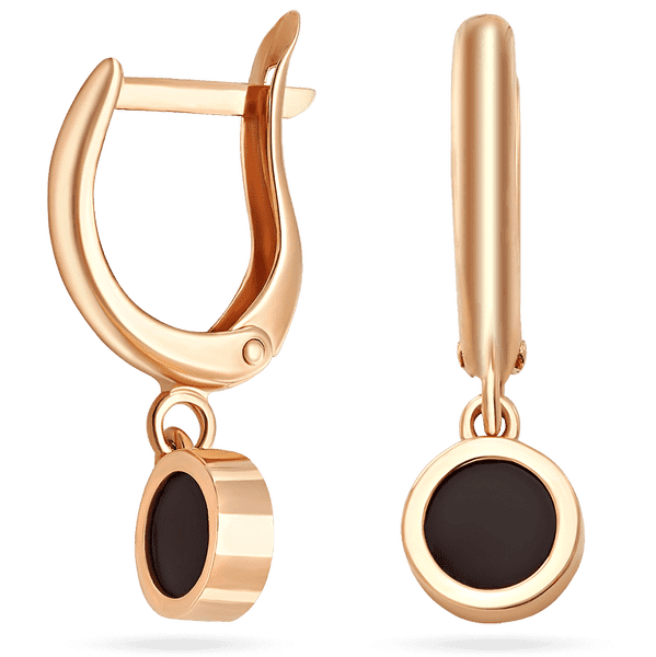 Золотые серьги с агатом на английской застежке 039155 детальное изображение ювелирного изделия Золотые серьги с агатом Золотые серьги с агатом на английской застежке 039155 детальное изображение ювелирного изделия Золотые серьги с агатом