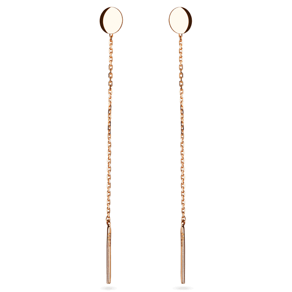 Золотые серьги протяжки пуговки без вставок 037557 детальное изображение ювелирного изделия Золотые серьги без вставок Золотые серьги протяжки пуговки без вставок 037557 детальное изображение ювелирного изделия Золотые серьги без вставок