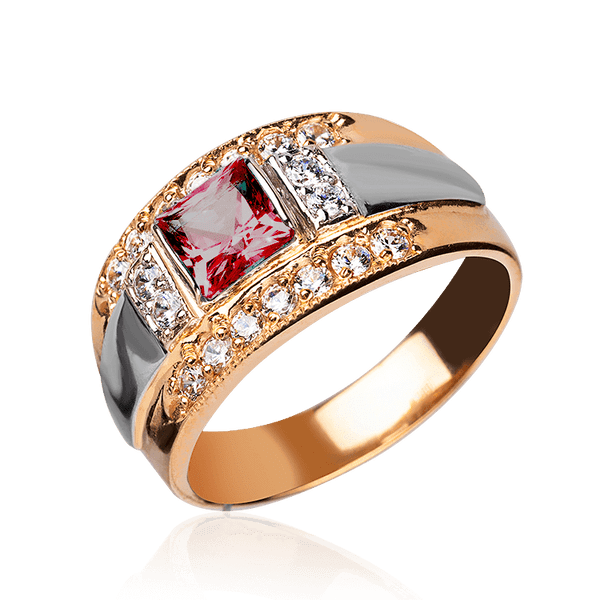 Кольцо из золота 585 пробы с розовым топазом Стефани 033539 детальное изображение ювелирного изделия Золотые кольца Кольцо из золота 585 пробы с розовым топазом Стефани 033539 детальное изображение ювелирного изделия Золотые кольца