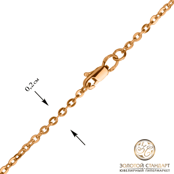 Золотое колье монетка на якорной цепочке Золотое колье монетка на якорной цепочке