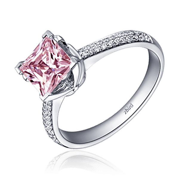 кольцо с бриллиантом принцесса кольцо с бриллиантом принцесса