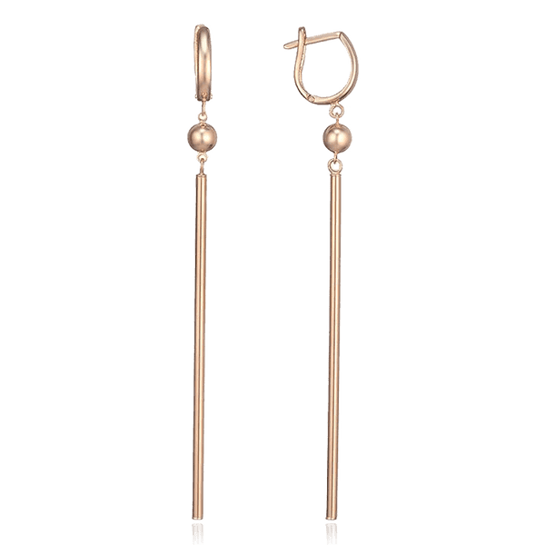 Молодежные золотые серьги Безмятежность 032715 детальное изображение ювелирного изделия Золотые серьги без вставок Молодежные золотые серьги Безмятежность 032715 детальное изображение ювелирного изделия Золотые серьги без вставок