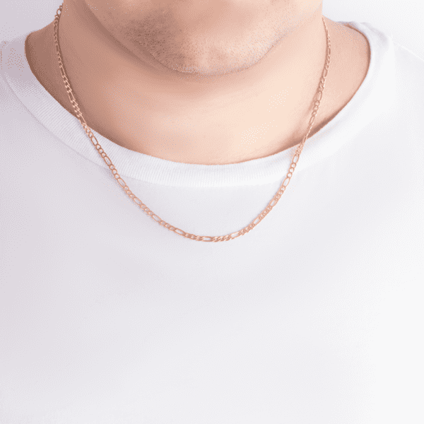 Золотий ланцюг Фігаро (Картьє) 13104 детальне зображення ювелірного виробу