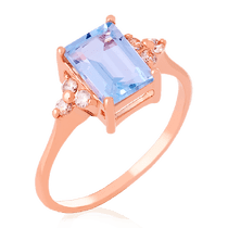 обзорное фото Золотое кольцо с топазом 023870 Золотые кольца с топазом обзорное фото Золотое кольцо с топазом 023870  Золотые кольца с топазом