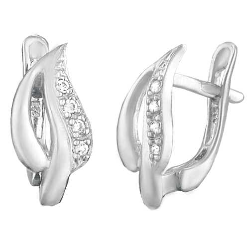 Серебряные серьги С2Ф/045 детальное изображение ювелирного изделия Серебряные серьги с камнями Серебряные серьги С2Ф/045 детальное изображение ювелирного изделия Серебряные серьги с камнями