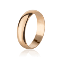 обзорное фото Золотое обручальное кольцо 00В  Классические обручальные кольца из золота